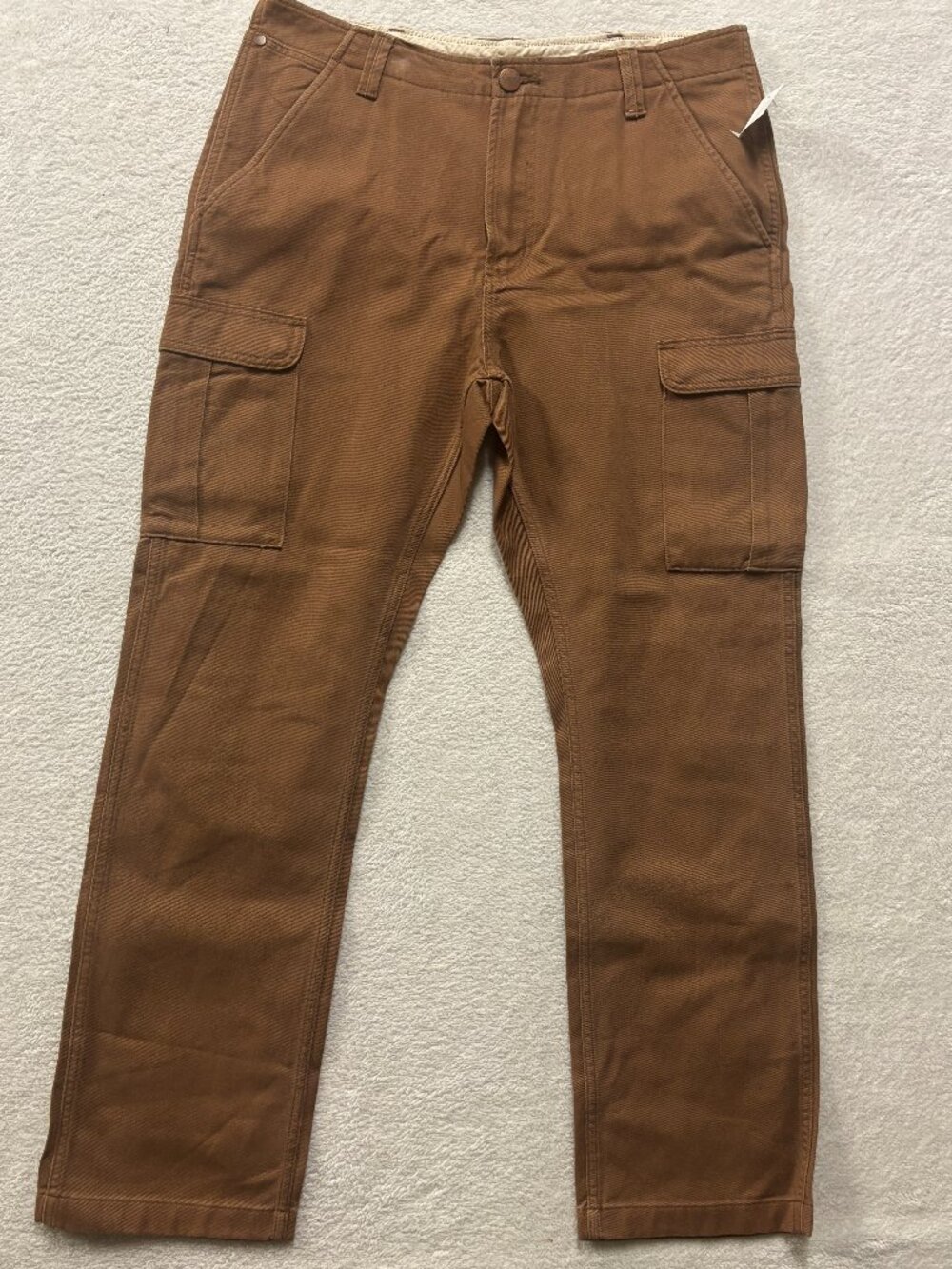 NWT Wrangler Cargo Pants Mens 34x32 Casey Jones Heritage Utility workwear brown,